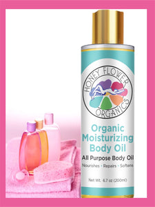 Organic Moisturizing Body Oil     236ml(8.0oz)